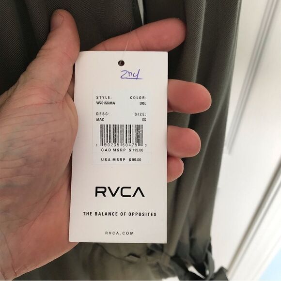RVCA trench coat - Picture 9 of 11